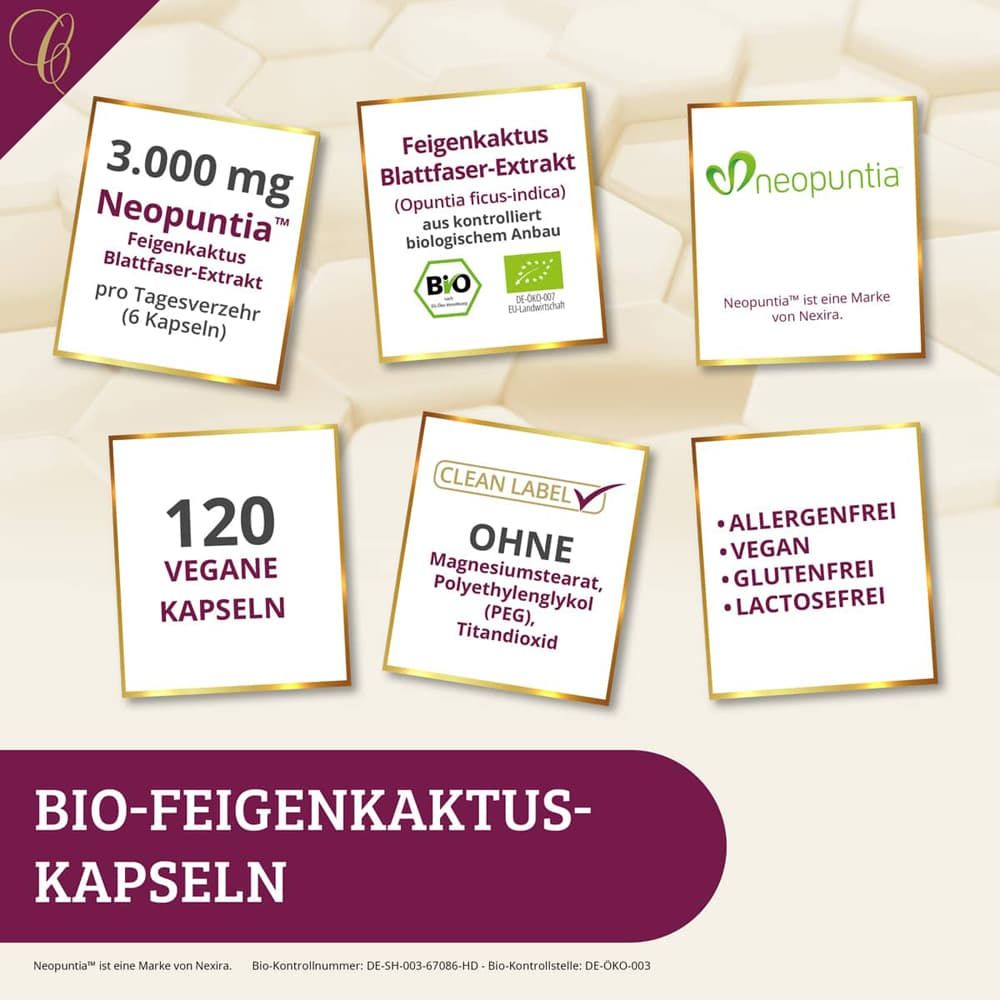 Cellufine® Neopuntia™ Bio-Feigenkaktus - Kapseln