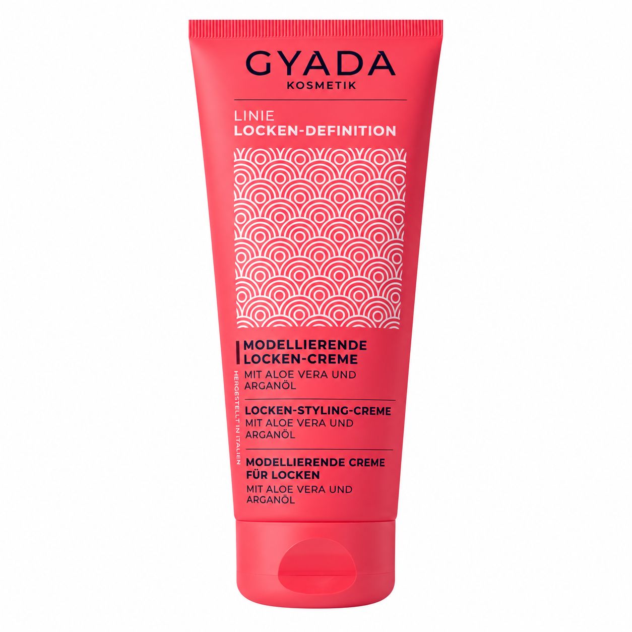 Gyada Cosmetics Glättungs- und Spliss-Schutz-Creme mit Aloe Vera und Amaranth.