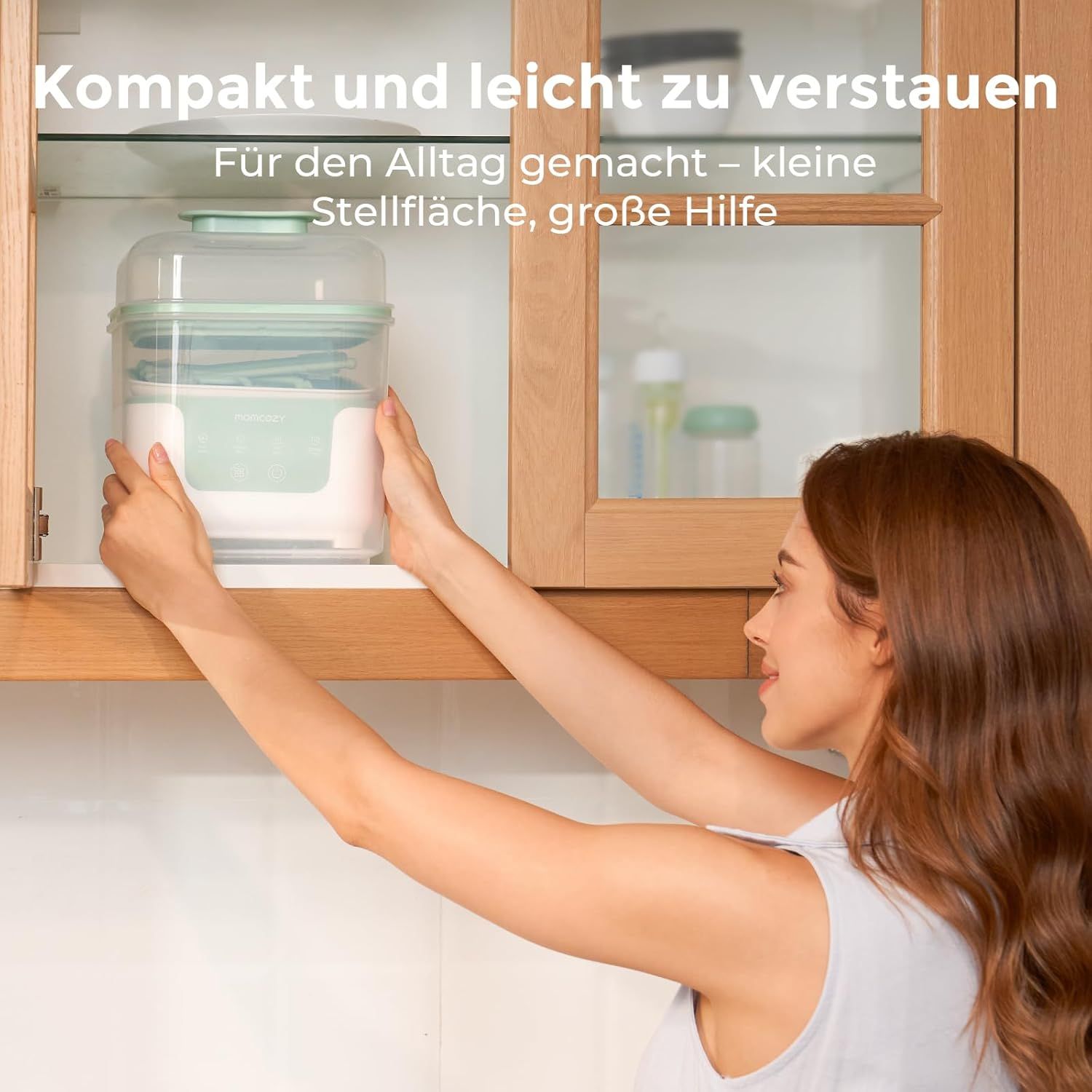 Momcozy Elektrischer Dampfsterilisator & Trockner