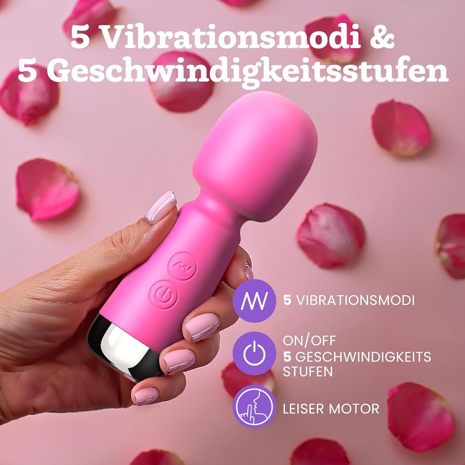 Oliver James Bullet Mini Vibrator Rosa