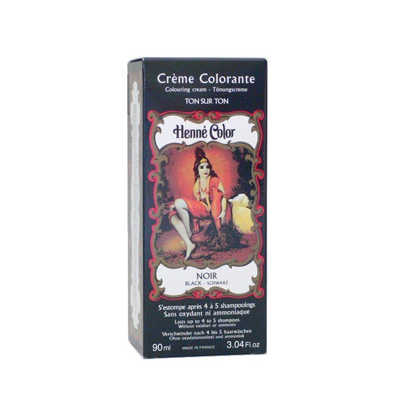Henna Color Tönungscreme schwarz (noir)