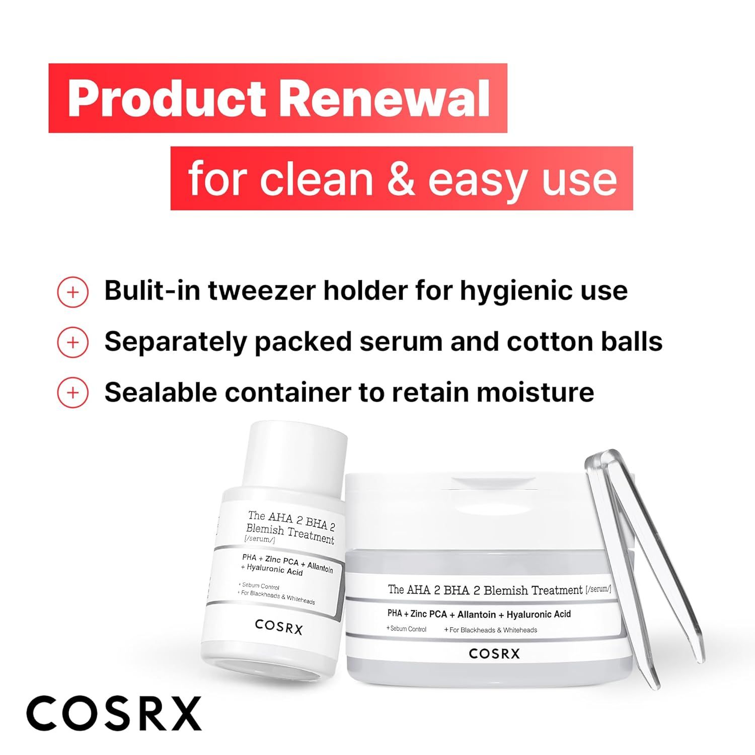 cosrx - The aha 2 bha 2 Serum zur Behandlung von Hautunreinheiten