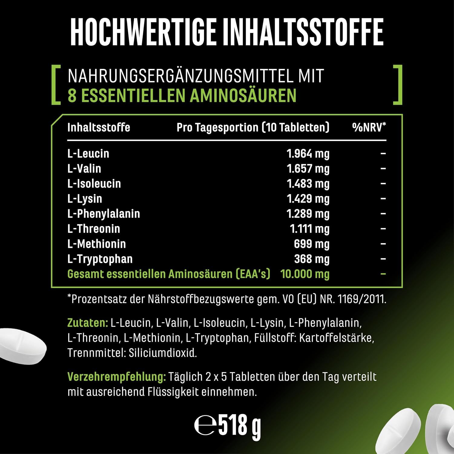 GEN Multi Amino EAA Tabletten