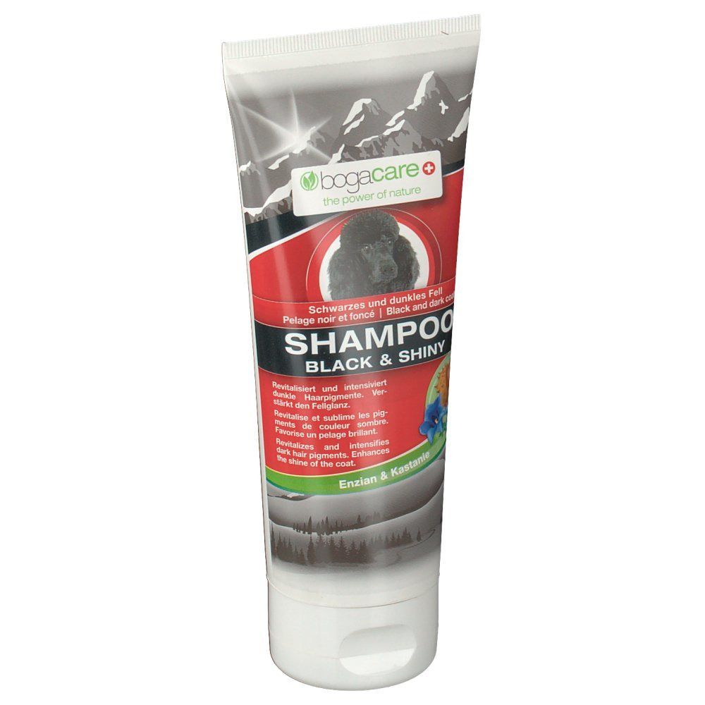 bogacare Shampoo Black & Shiny für Hunde