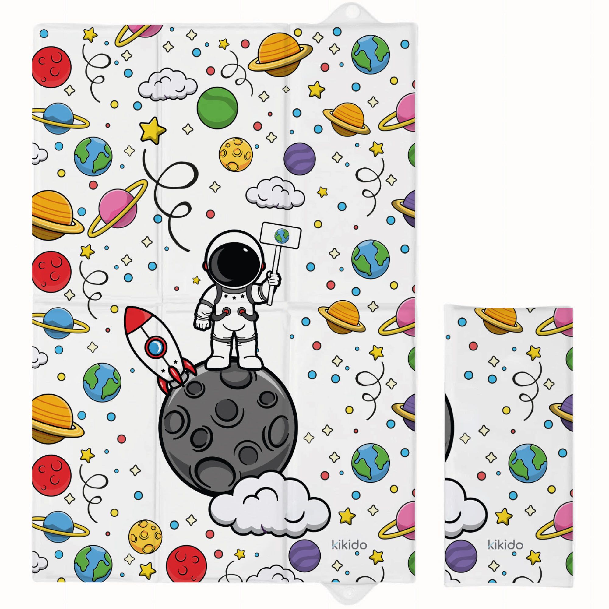 Kikido weiche Wickelauflage 40x60 Astronaut
