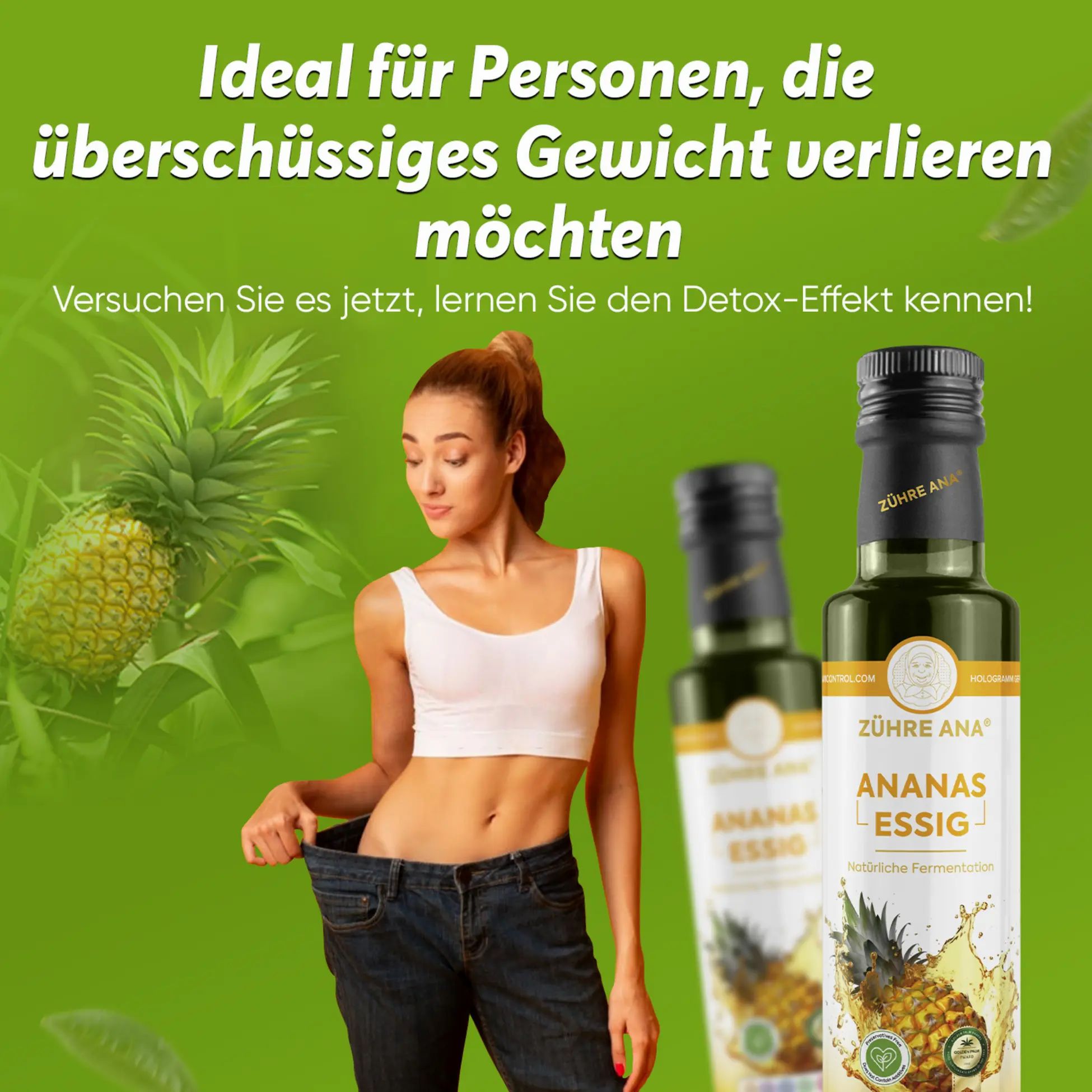 Zühre Ana Ananasessig - Natürliche Fermentation