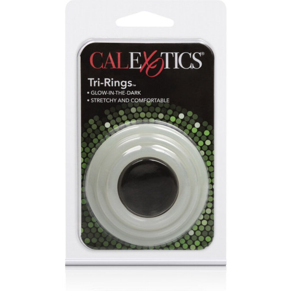 Tri-Rings - Penisring, in der Dunkelheit leuchtend