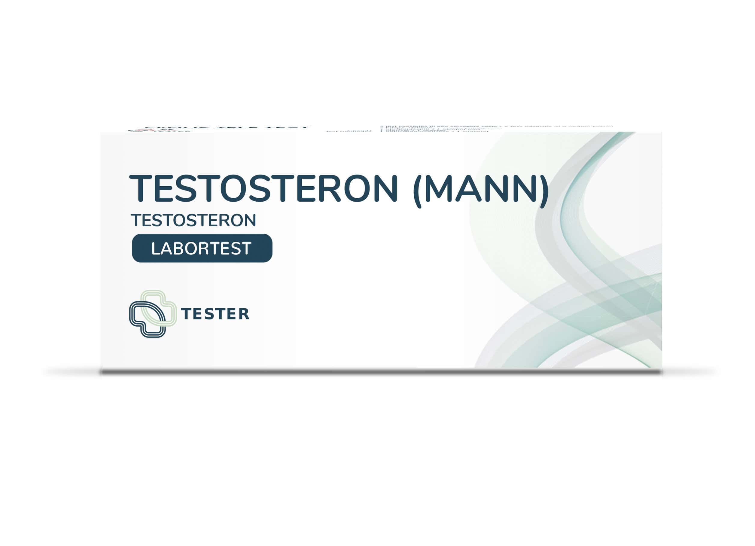 Testosteron (MANN) Testosteron Labortest von Tester.