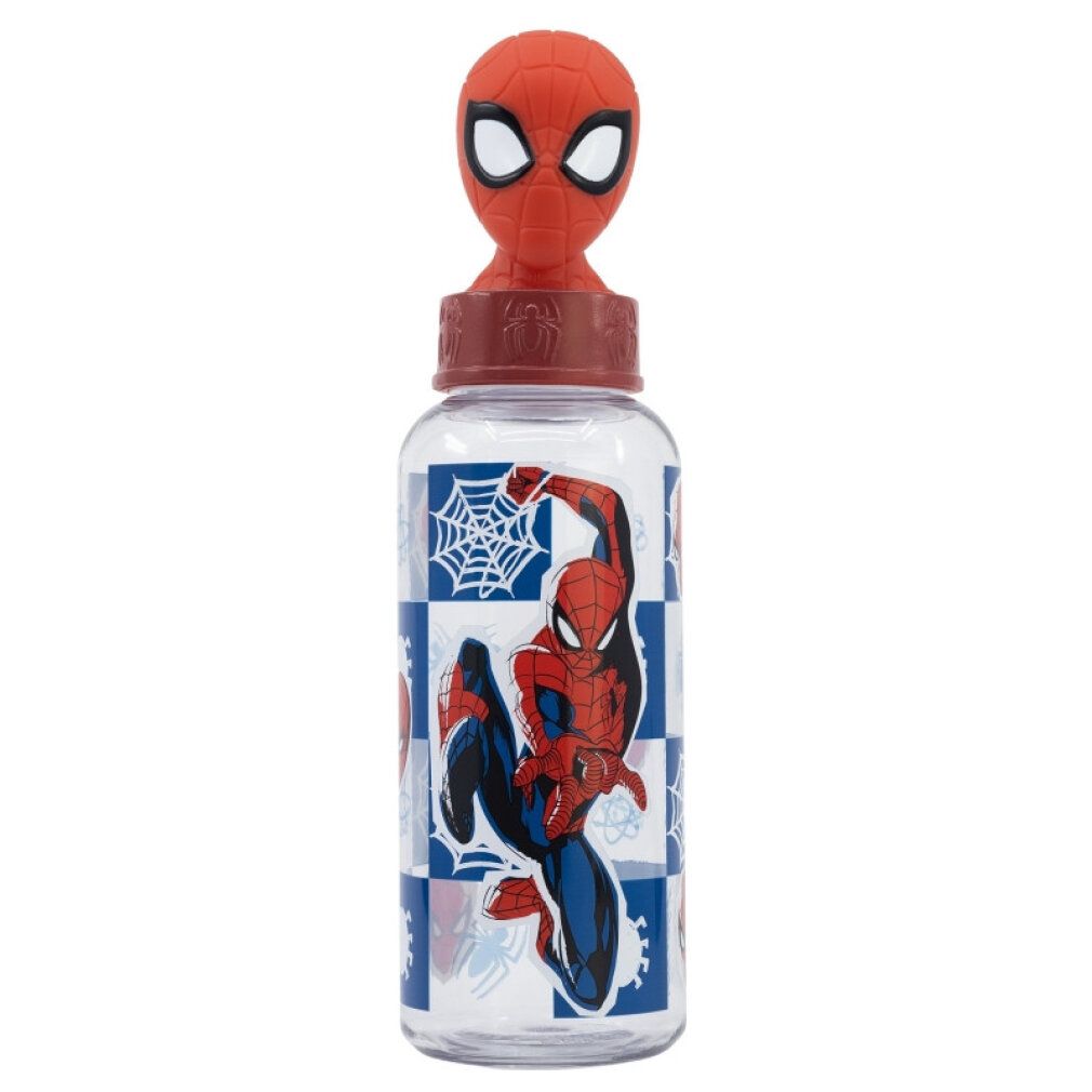 Spiderman Midnight Flyer 3D Figurine Kunststoffflasche