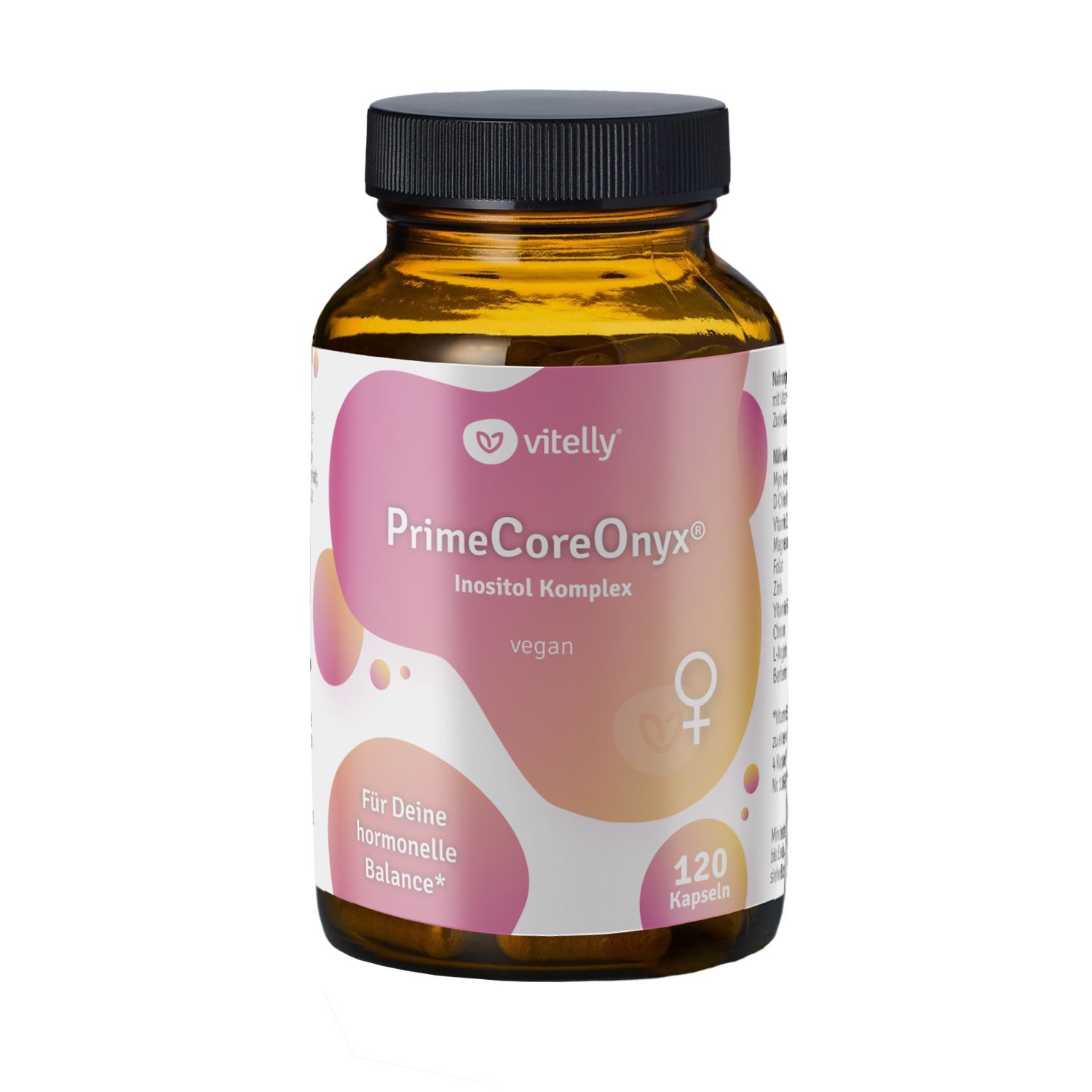 vitelly PrimeCoreOnyx® – Myo Inositol Komplex mit 6 hochwertigen Mikronährstoffen