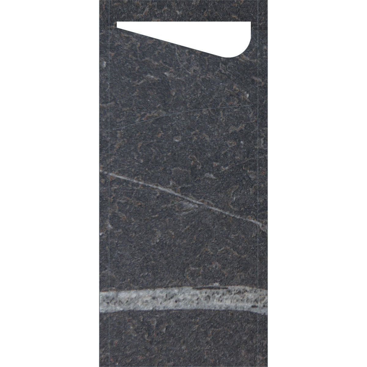 SACCHETTO Marble black 190x85 mm