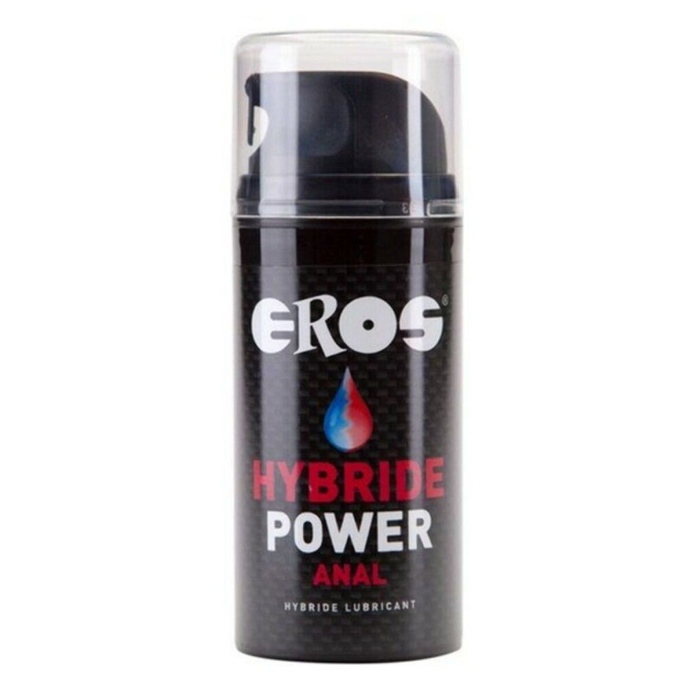 Eros Power Hybrid Anal Gleitgel Flasche mit Pumpspender.