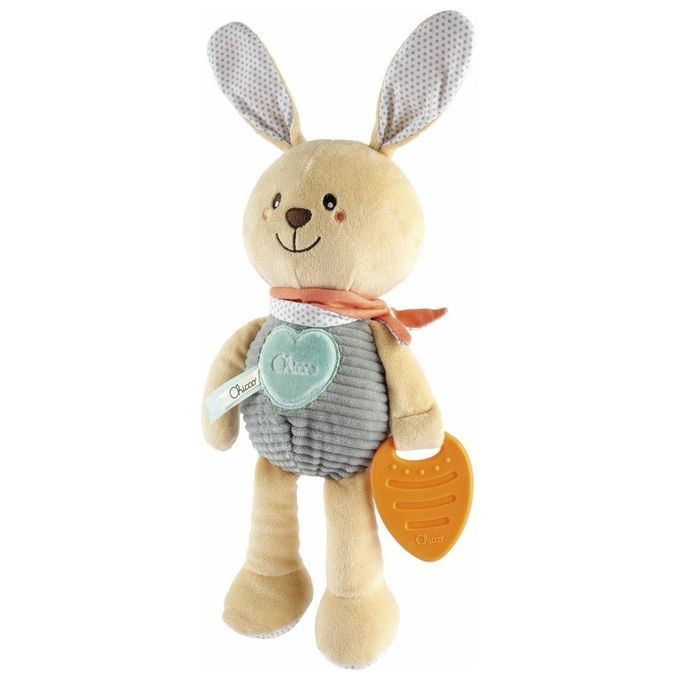 Chicco Plüschtier My Sweet Dou Doudou Weiches Stoff-Beißspielzeug Karotte 30cm 1er-Pack