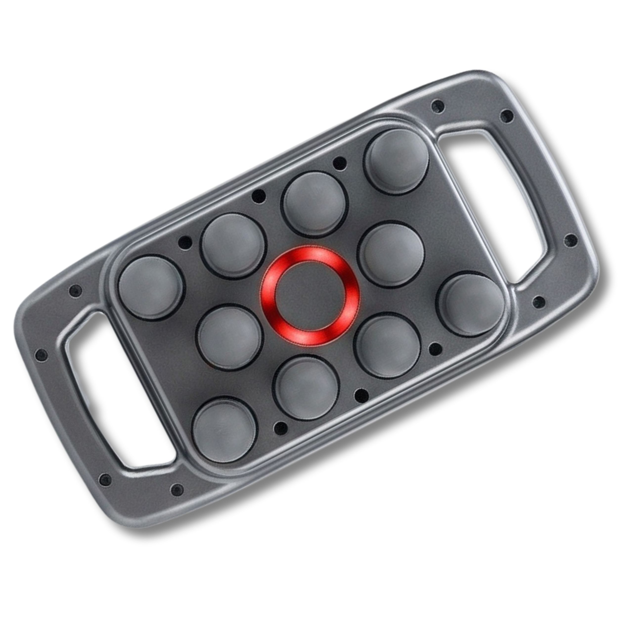 Professionelle Percussion-Massagepistole – Rotes Licht, Sportliche Regeneration & Muskelentspannung