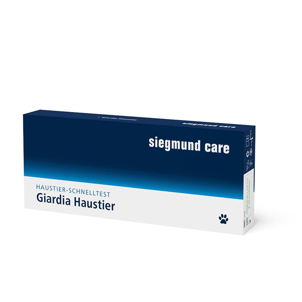 siegmund care Giardia Haustier Selbsttest