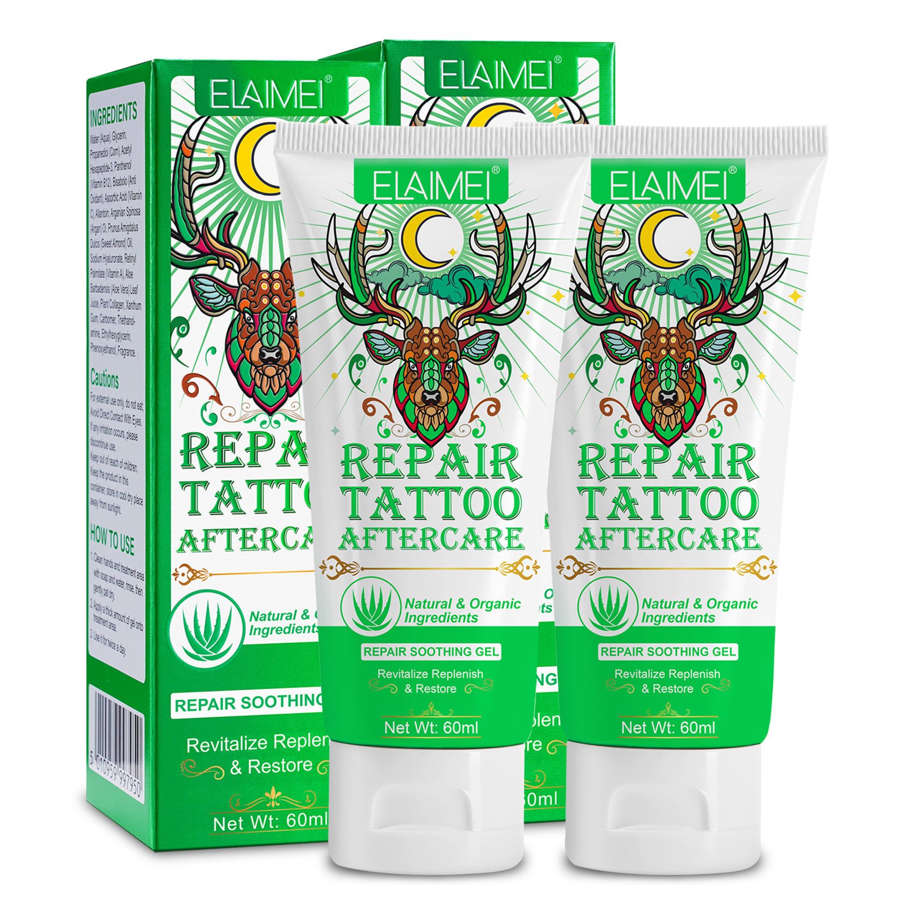 ALIVER Tattoocreme für die Tattoopflege Aftercare