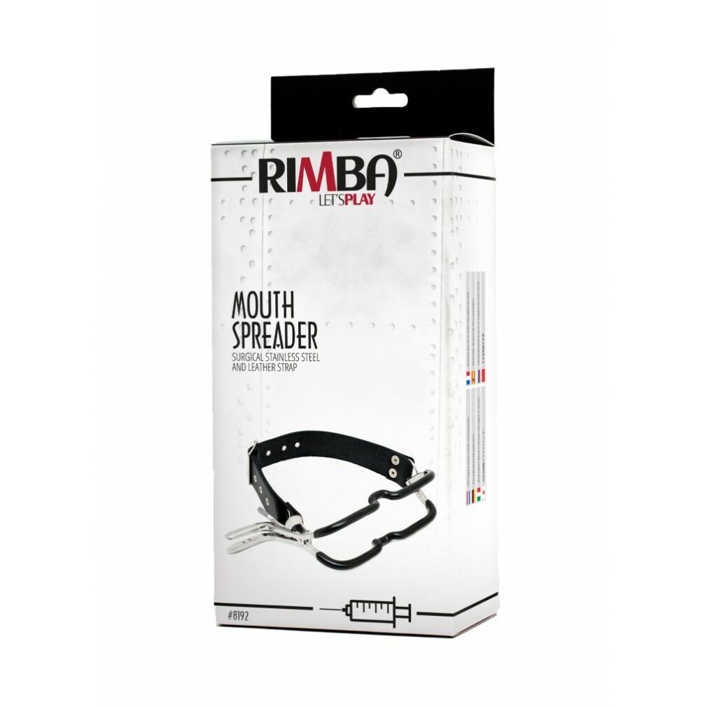 Rimba Bondage Play - Jennings Mundklemme mit Halsband