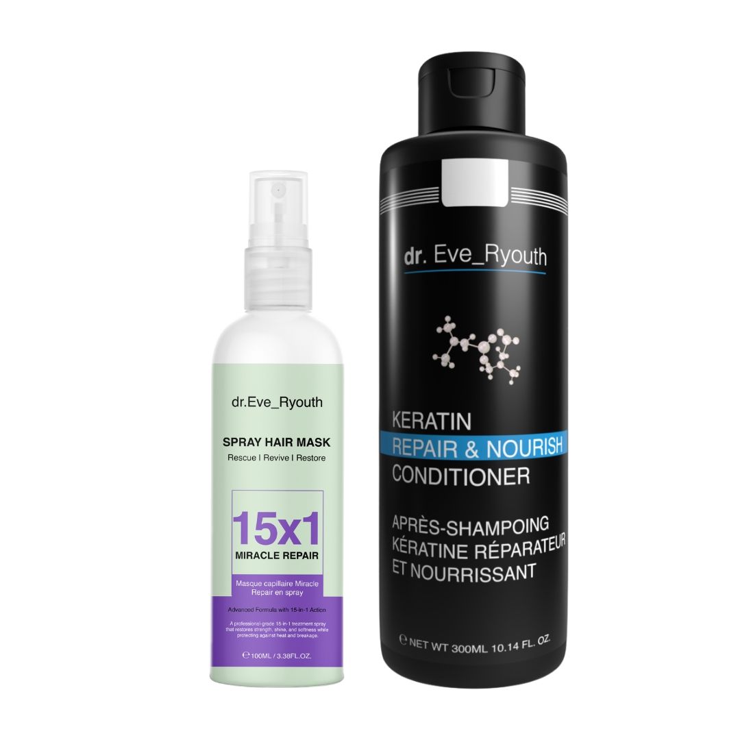 Dr. Eve_Ryouth Keratin-Conditioner + Miracle Repair Spray Set