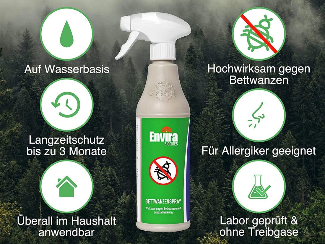 Envira Bettwanzenspray im Vorteilspack