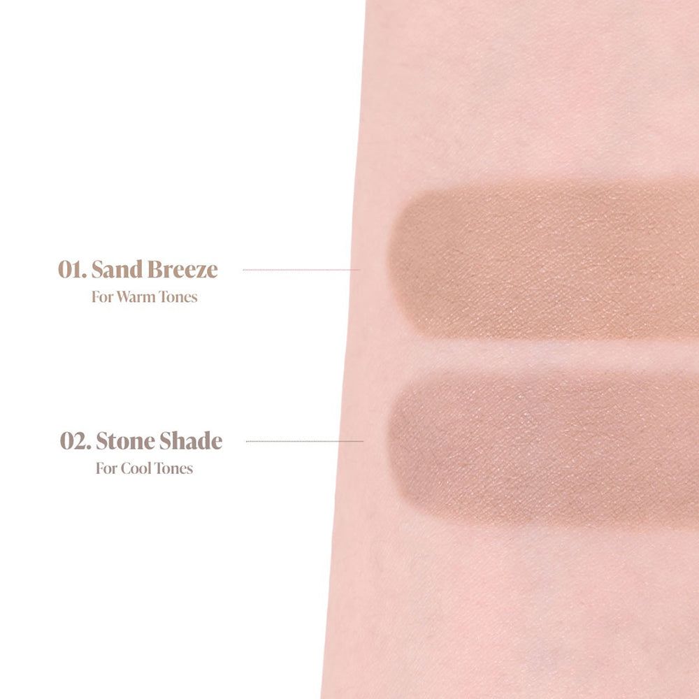 BANILA CO Romantic Blush Contour 02 Stone Shade für kühle Hauttöne.