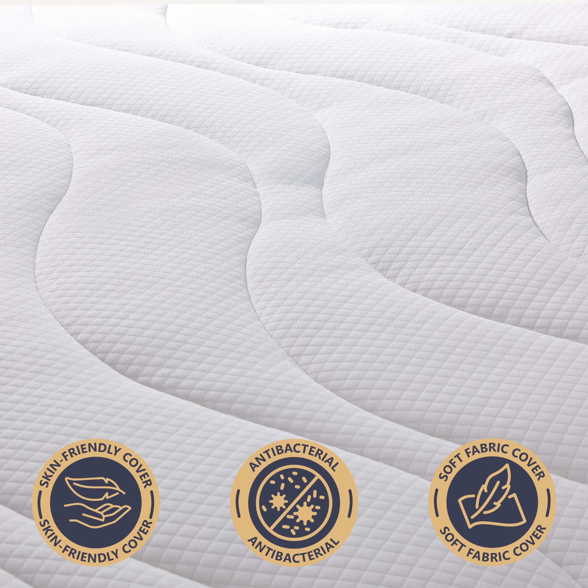 The White Stone Matratze 120x200 cm aus hypoallergenem Waterfoam, 20 cm