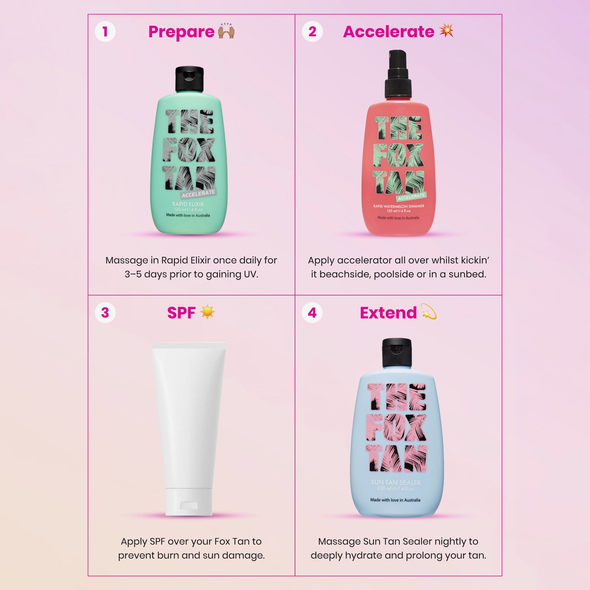 Fox Tan The Best  Bundle