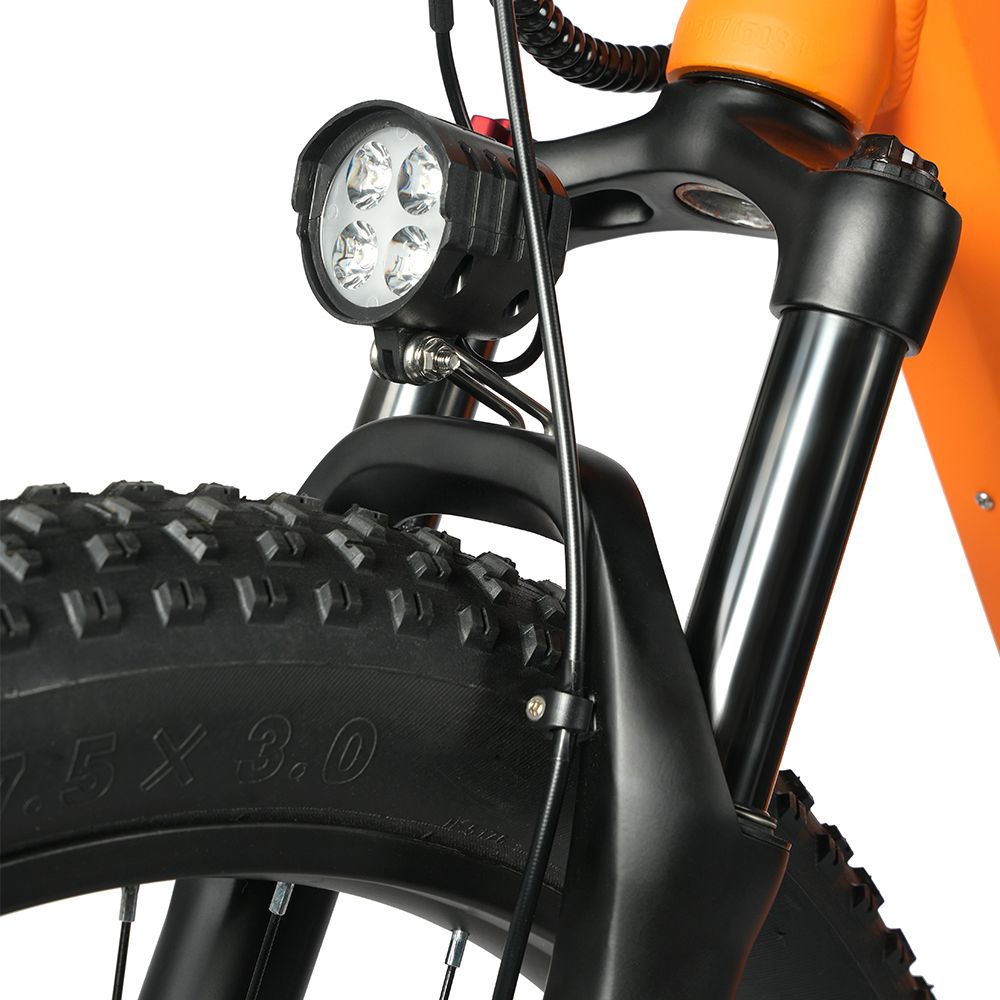 Paselec GS9 Elektrisches Mountainbike, 48V 16Ah herausnehmbarer Akku