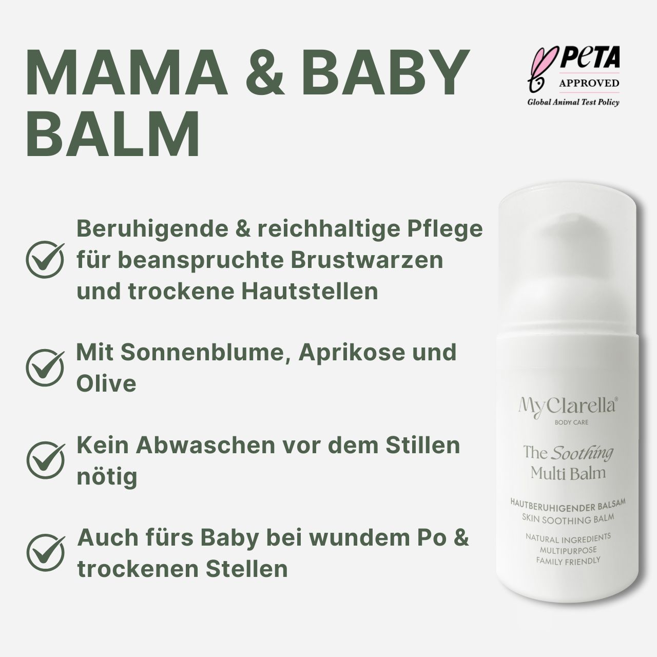 MyClarella Mama Wochenbettbox für vaginale Geburt und Kaiserschnitt