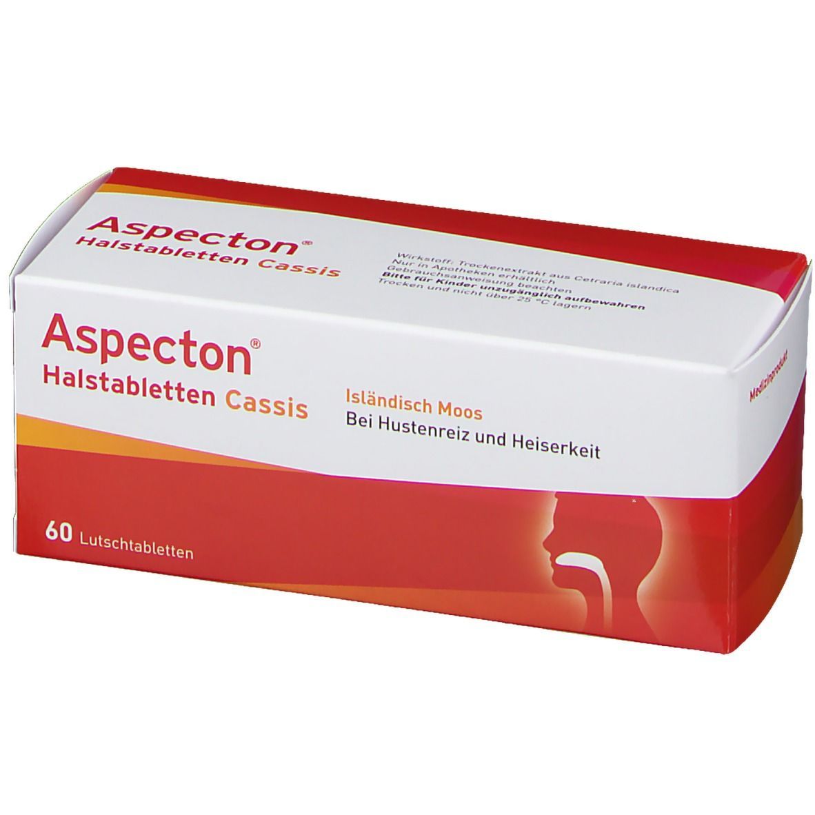 Aspecton® Halstabletten Cassis