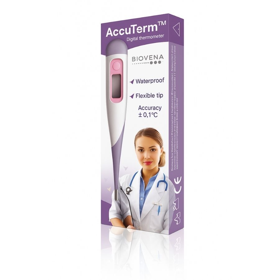 Biovena Health AccuTerm – Digitales Fieberthermometer