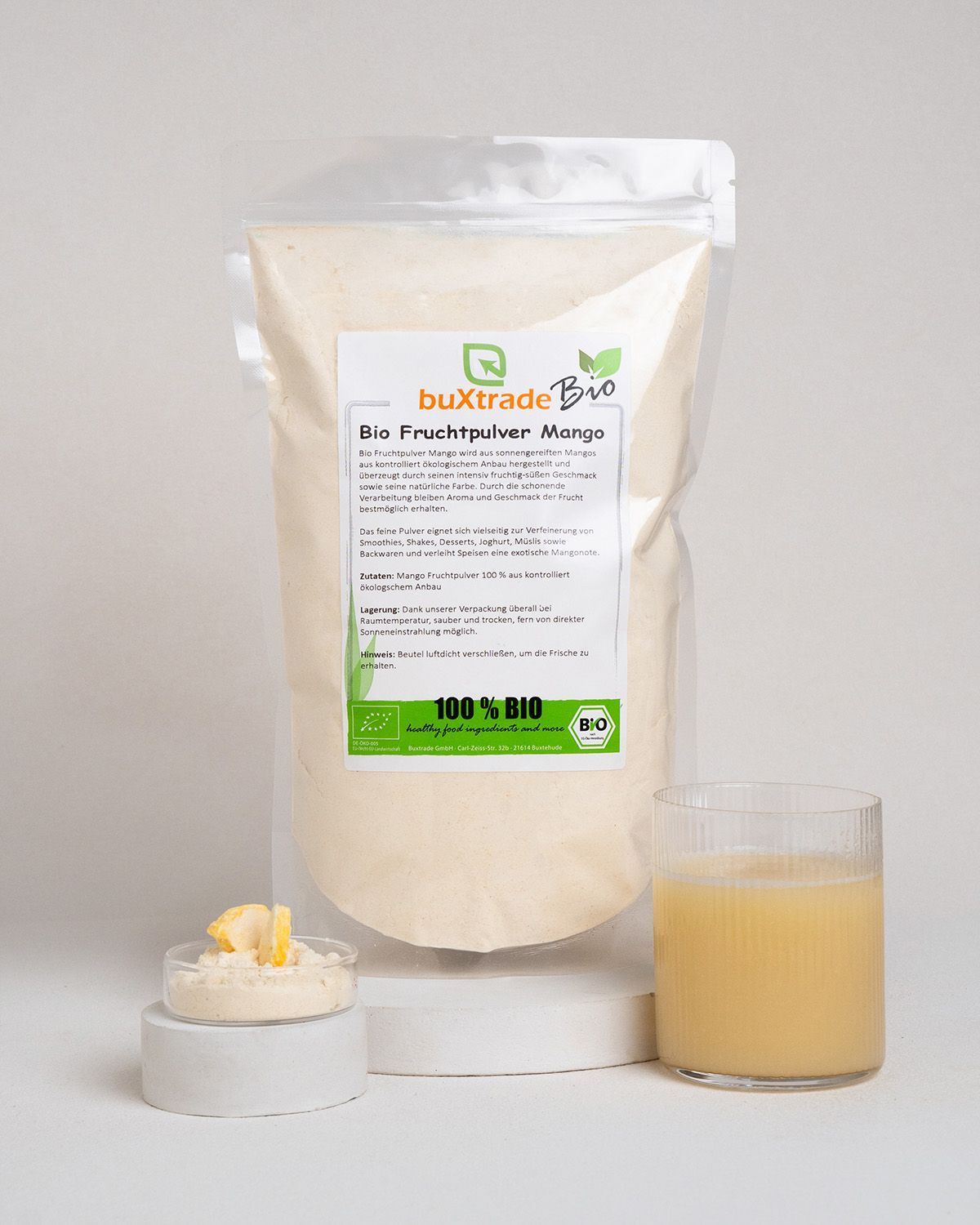 buXtrade Bio-Mangopulver