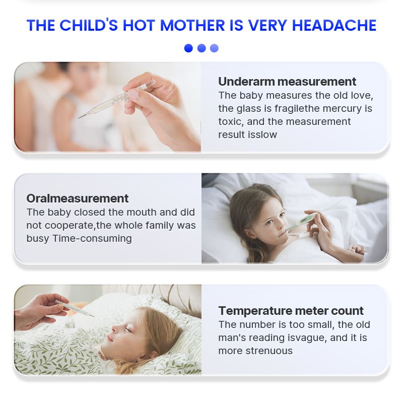 LEPU Medical Berührungsloses Infrarot-Fieberthermometer mit Bluetooth App Kinder Erwachsene IRT4