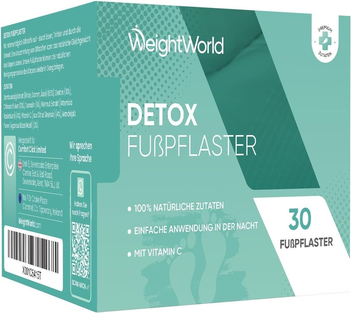 WeightWorld Detox Fußpflaster