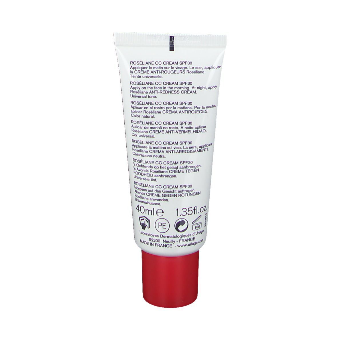 URIAGE ROSÉLIANE CC Cream SPF30 / Getönte CC Cream Anti-Rötungen SPF30