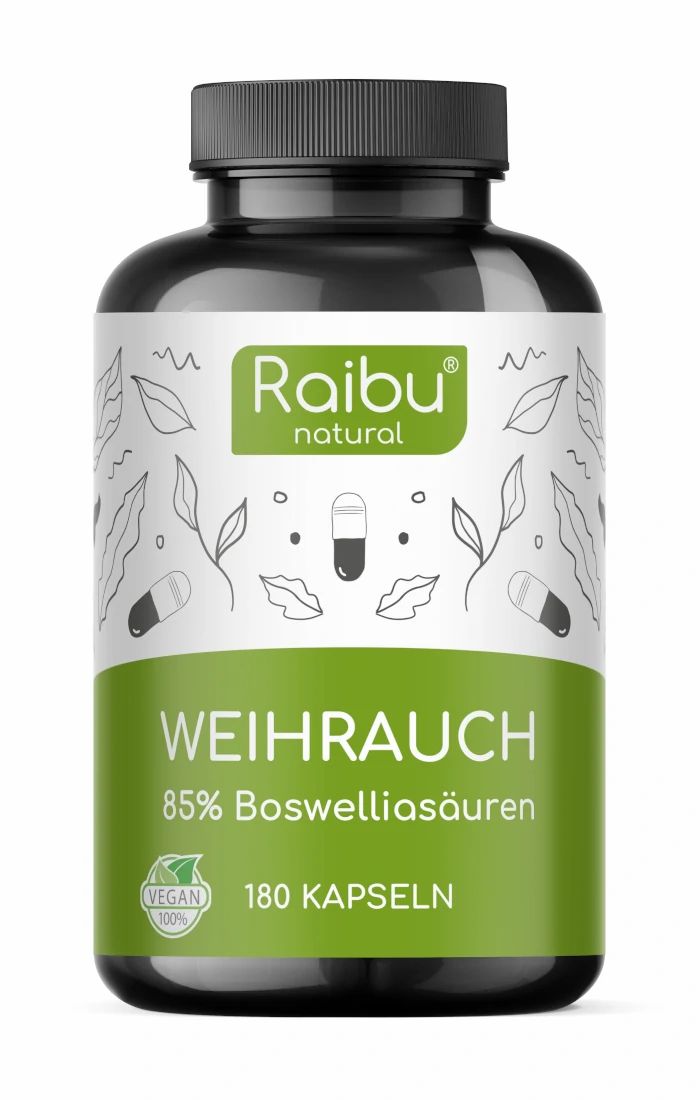 RAIBU Weihrauch Kapseln Hochdosiert