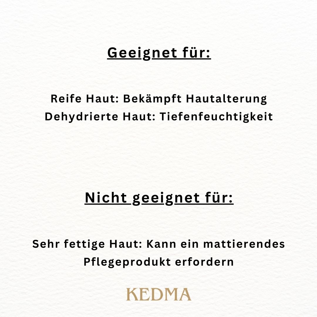 Kedma - Anti-Aging-Serum mit Mineralien, Vitamin A, C, E