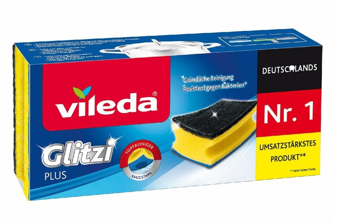 VILEDA Schwamm Glitzi Plus