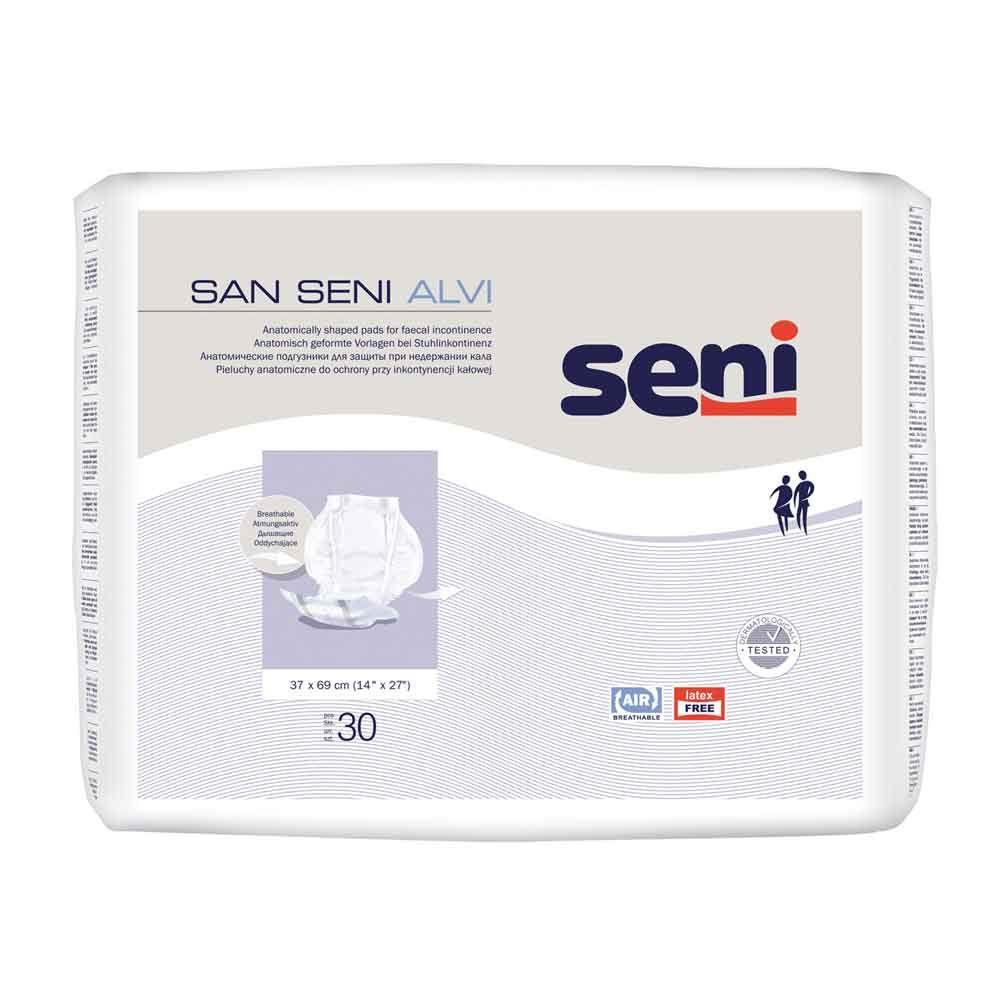 6x Seni San Alvi a30 (Empfohlen Bei Stuhlinkontinenz)
