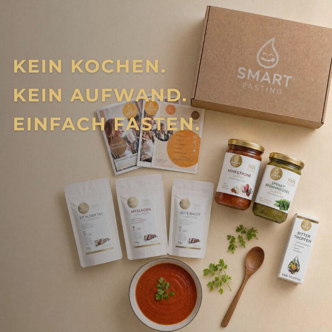 Smart Fasting®  1-Tages-Detox-Kur - DETOX ONE - vegan, natürlich - Fasten nach Buchinger