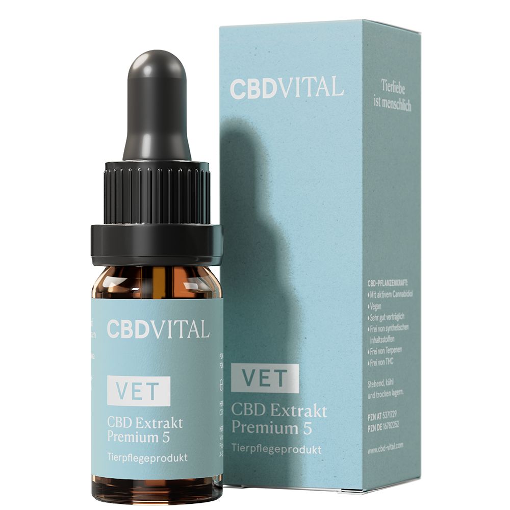 CBD VITAL VET CBD 5 Extrakt Premium