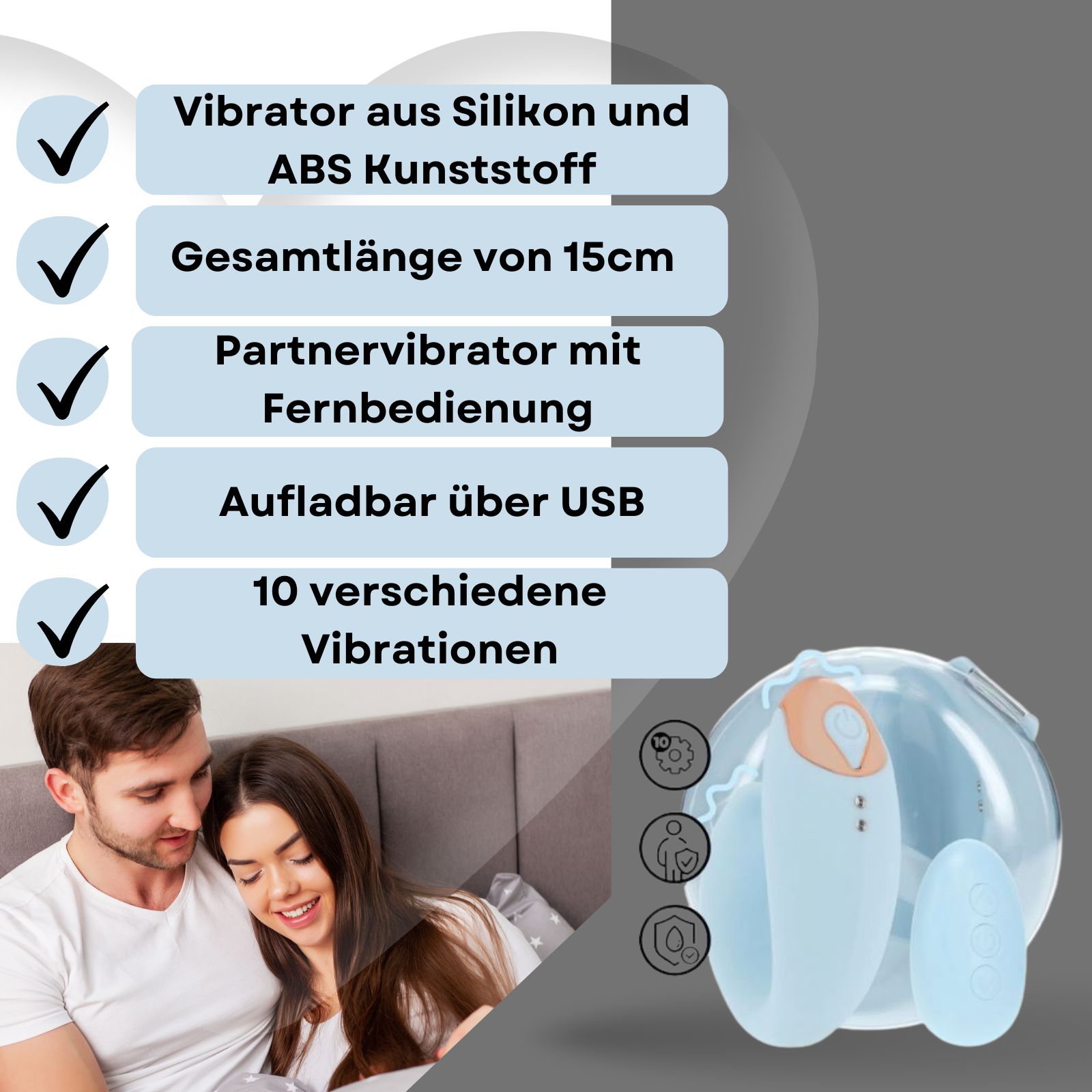 Lovelyness - Paar Vibrator - Partner Dream