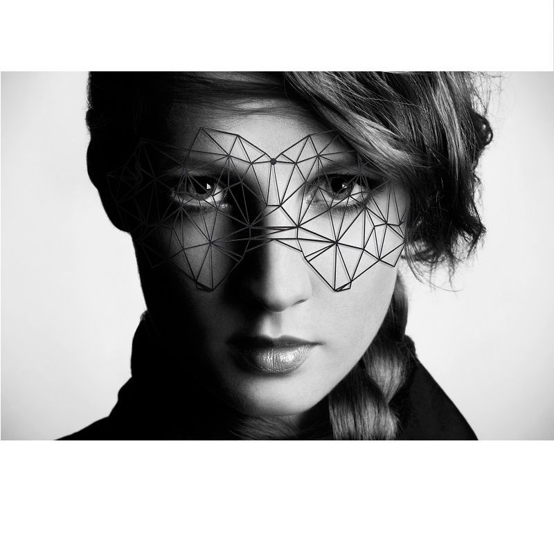 Bijoux - Augenbinde - flexible Vinylmaske