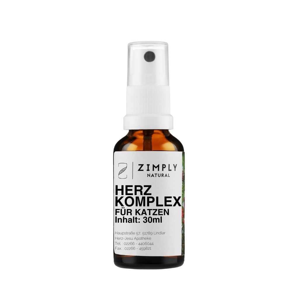 ZIMPLY NATURAL Herz & Hypertrophie Komplex Spray für Katzen