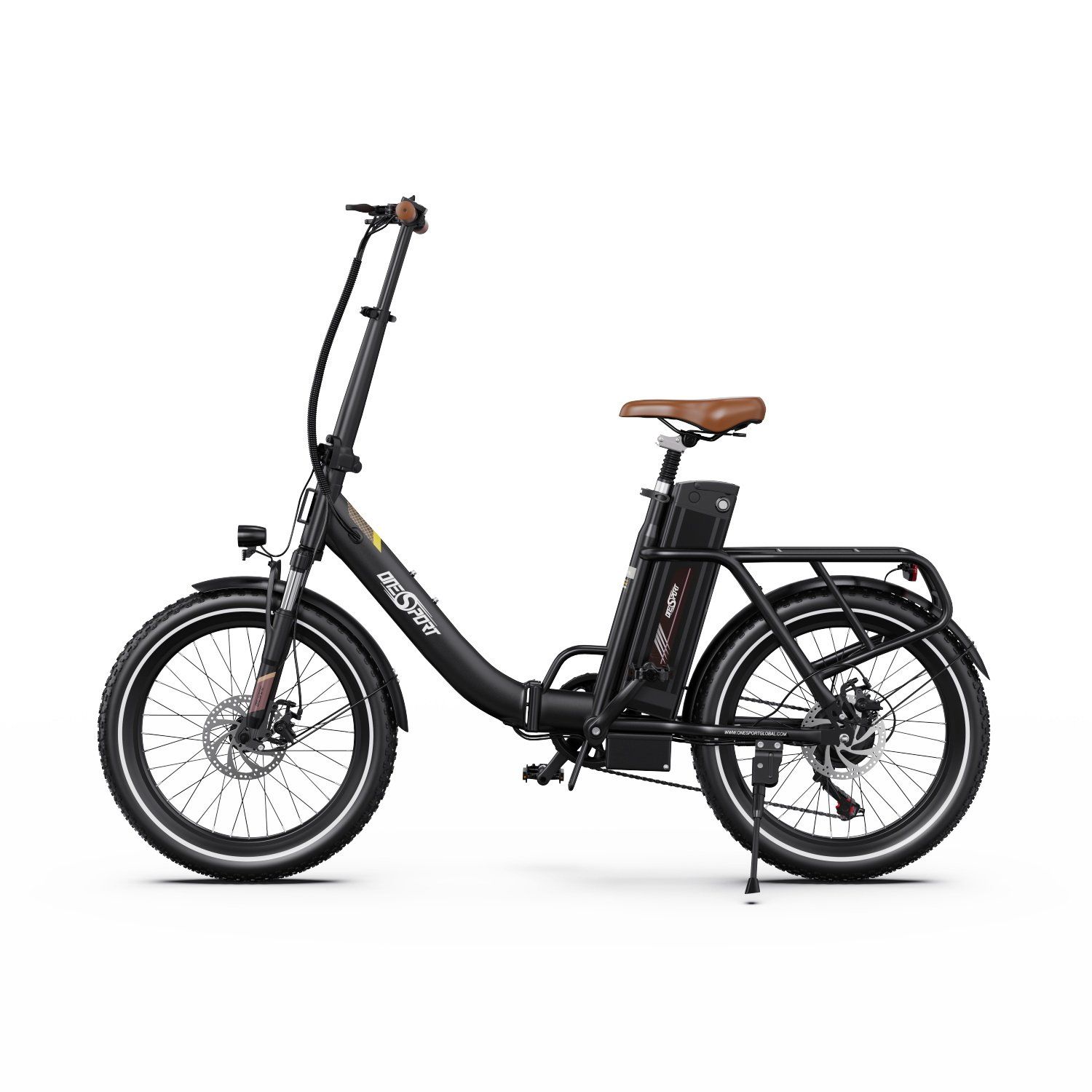 ONESPORT OT16-2 Faltbares Elektrofahrrad mit 250-W-Motor und 48-V-17-Ah-Akku