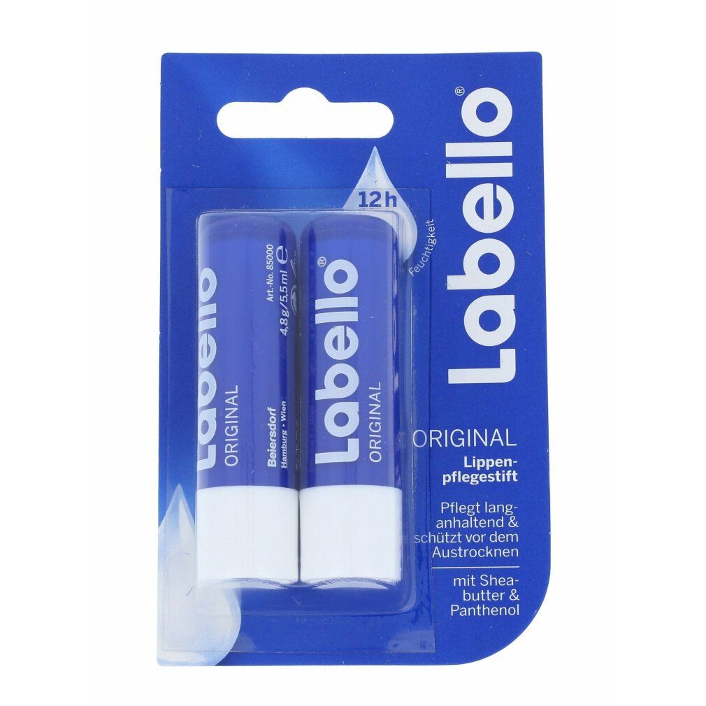 Labello Lippenpflegestift Classic Care Doppelpack