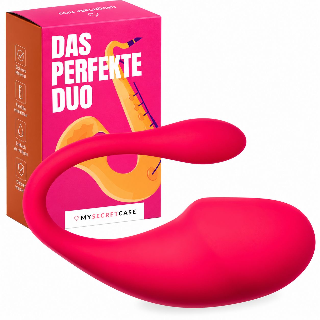 MySecretCase Vibrations-Ei mit App-Steuerung