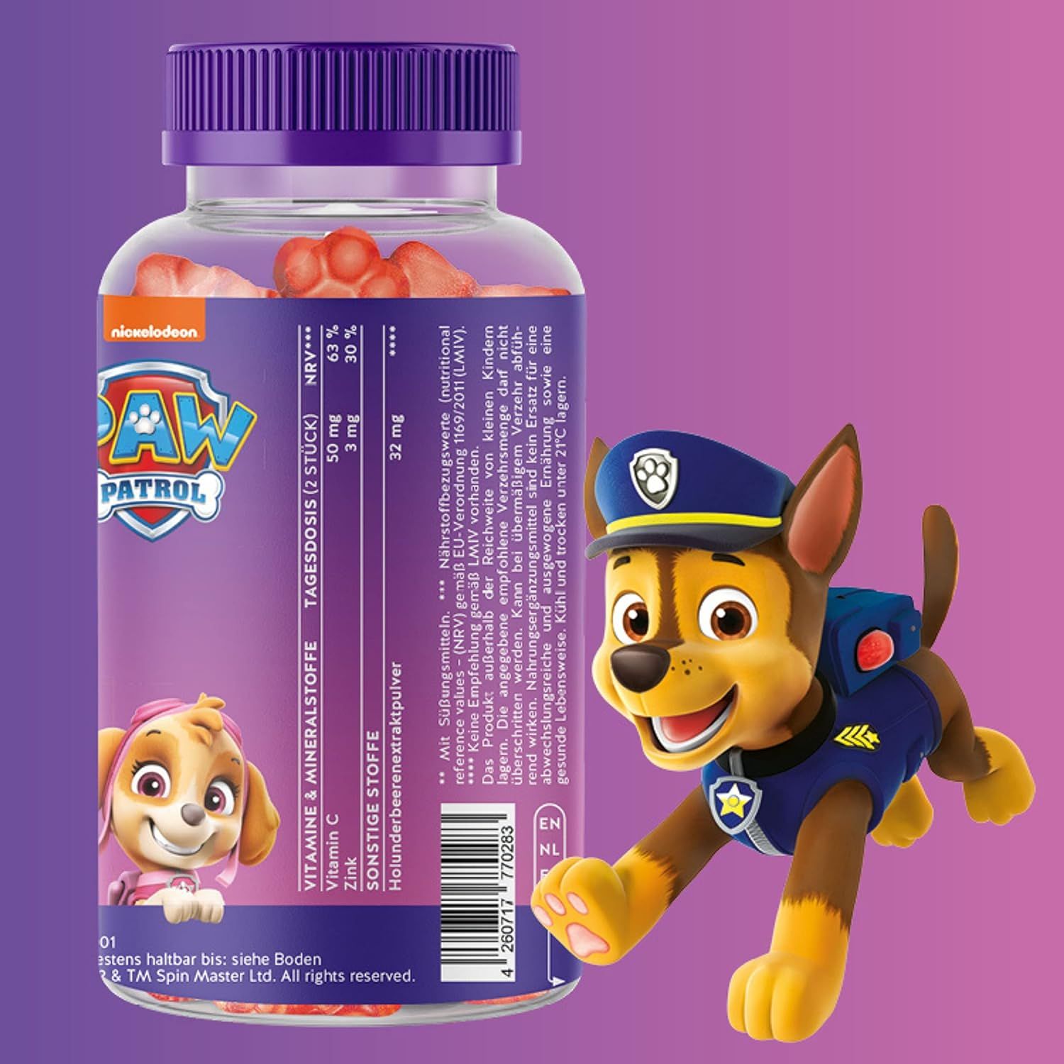 Bears with Benefits PAW Patrol Kinder Vitamin Gummibärchen