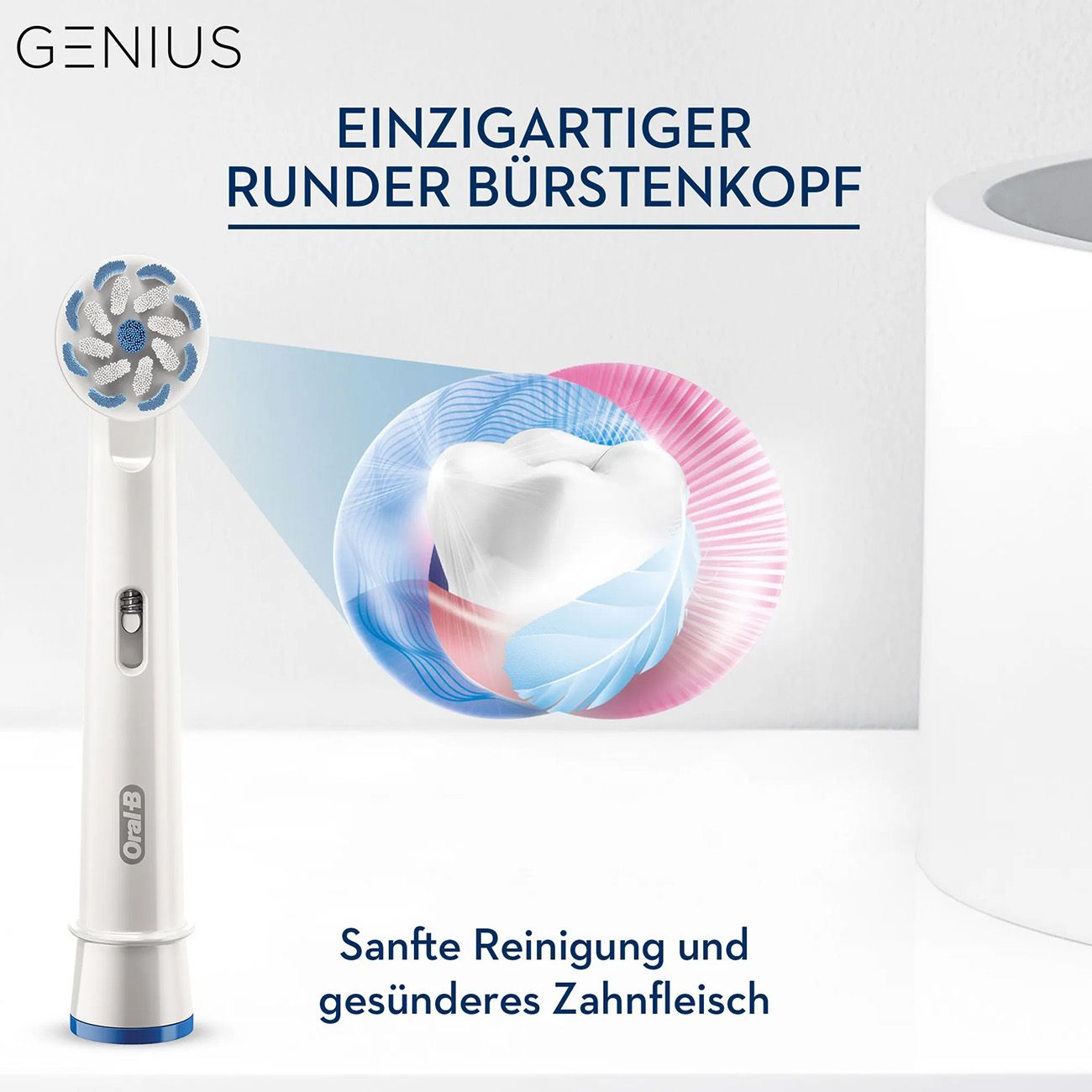 Oral-B Genius 8100S Elektrische Zahnbürste