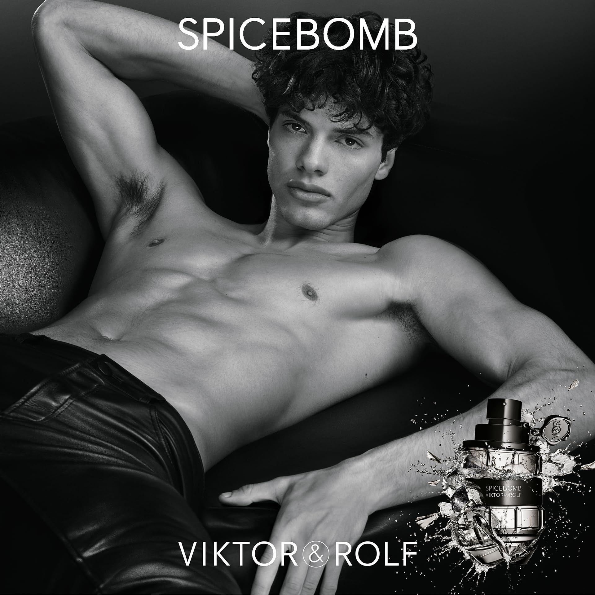Viktor & Rolf Spicebomb Eau de Toilette Pour Homme Flakon.