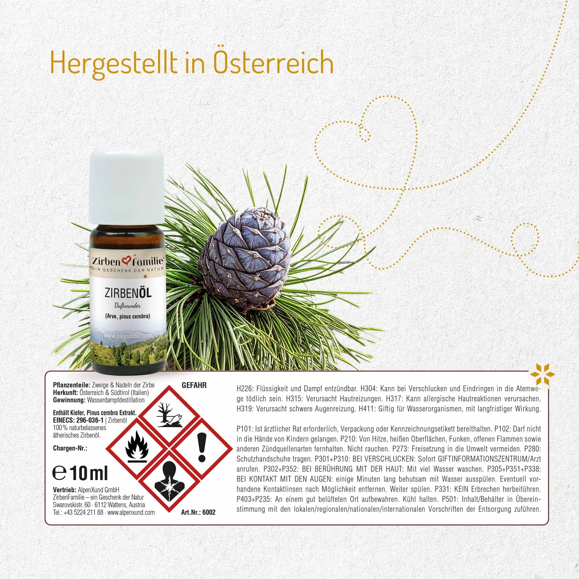 ZirbenFamilie "Gute Nacht Set"